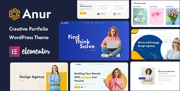 Anur - Portfolio WordPress Theme Logo